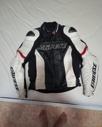 Giacca moto Dainese pelle tg. 46