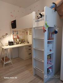 Cameretta letto a soppalco