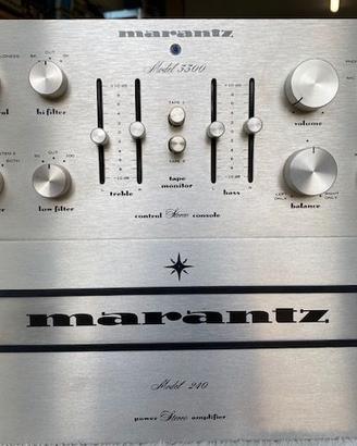 Amplificatore Marantz 240 e Pre 3300