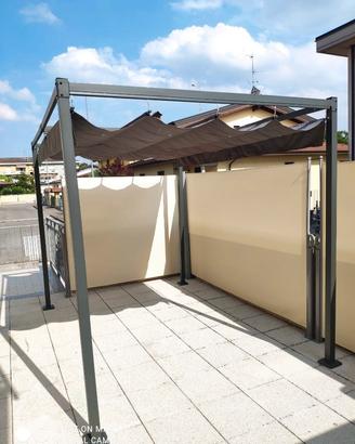 Telo divisorio esterno beige