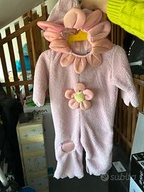 Vestito csrnevale fiore