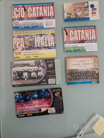 57 differenti biglietti stadio Calcio Catania 