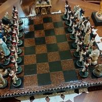 Set di scacchi Battaglia di Waterloo 44x44 cm
