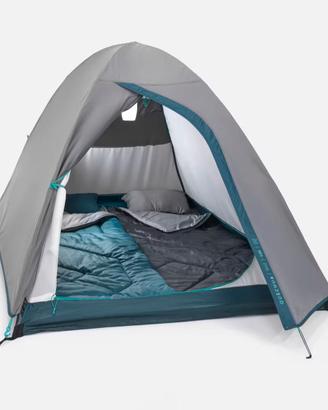Tenda da campeggio quechua + materasso 2 posti
