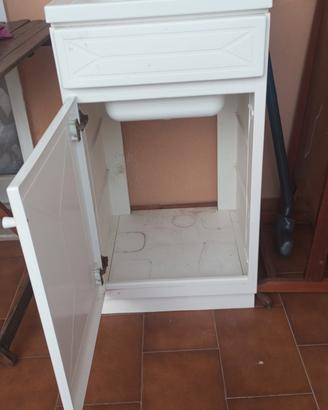 lavandino con sportello 