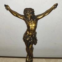 Cristo in Metallo –Bronzo, Ottone O Lega Metallica