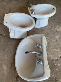 Sanitari completi e rubinetteria