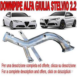 Tubo defap dpf alfa GIULIA 2.2 euro 6b AL1