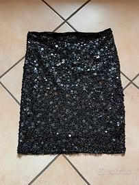 Gonna midi paillettes