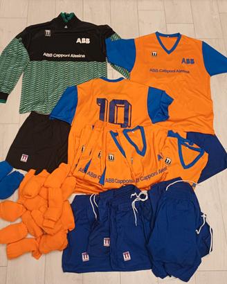 Borsone 16 divise numerate squadra calcio