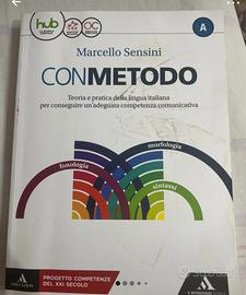 Libro “Con metodo”  grammatica biennio