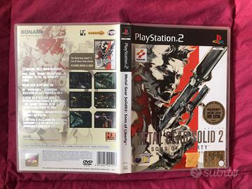 Metal Gear Solid 2 doppio DVD, PS2