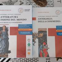 LIBRI ITALIANO "LETTERATURA VISIONE DEL MONDO"