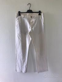 Pantalone estivo lungo panna