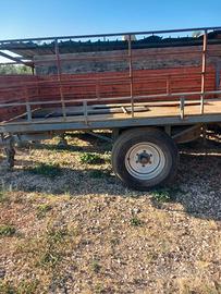 Carrello agricolo monoasse