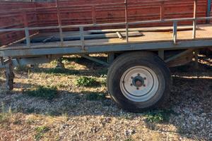 Carrello agricolo monoasse