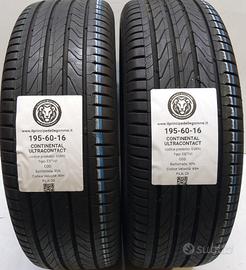 2 GOMME 195 60 16 CONTINENTAL A55890