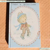 ♥ VINTAGE 1970 1980 Betsey Clark DIARIO collezione