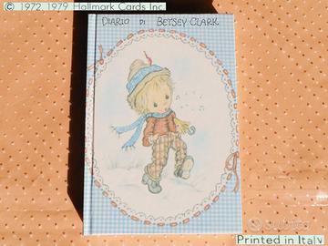 ♥ VINTAGE 1970 1980 Betsey Clark DIARIO collezione