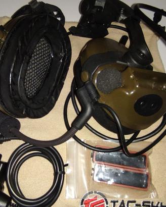 cuffie tactical headset tac sky