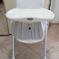 seggiolone e materassino fasciatoio