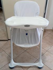 seggiolone e materassino fasciatoio