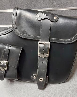 Borsa laterale franco cuoio