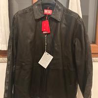 Giacca in Pelle Diesel L Stoller Jacket