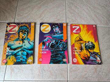 Lotto Manga Vintage "Zero Comix"  Ken Guerriero