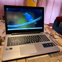 Asus 15,6” Touch Screen i5 8/240Gb. SSD. Batt new.