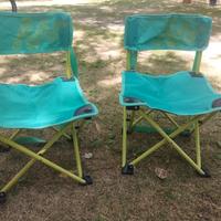 sedie da campeggio bimbo Quechua