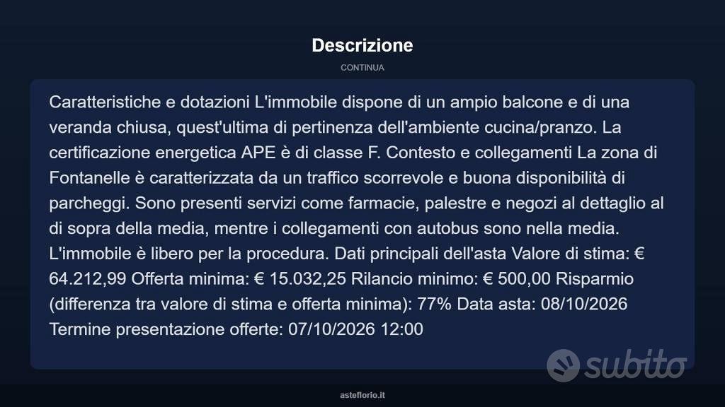 Appartamento – AG - Altro