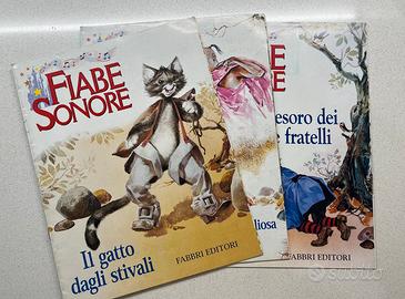 Set libri Fiabe Sonore anni 2000 Fabbri Editore