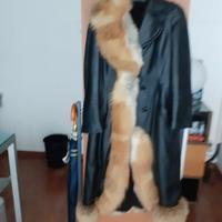 cappotto pelle e pelliccia