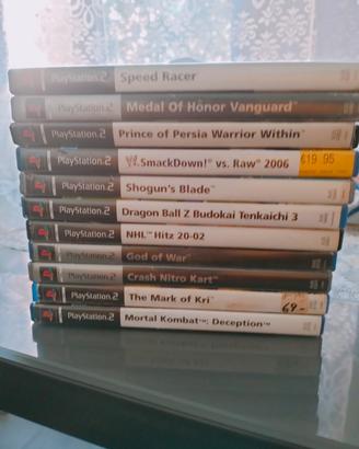 Giochi per ps2 ognuno 5 euro prezzo trattabile