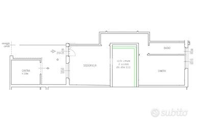 Bilocale nuovo con cortile privato zona bellaria