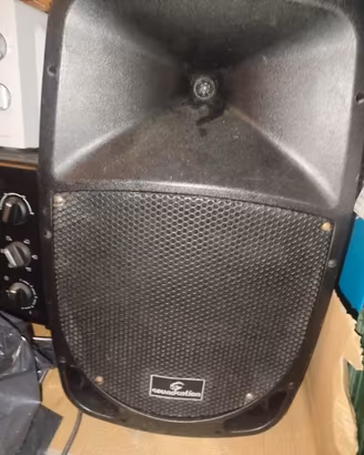 Cassa dj professionale da esterno, come nuova