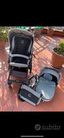 Passeggino jane duo muum matrix jet black