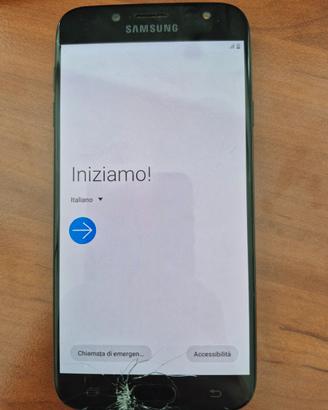 Samsung J7 2017 vetro scheggiato