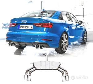 SILENZIATORE DI SCARICO PER AUDI A3 SEDAN 13-20 LO
