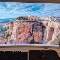 Monitor philips 40 pollici curvo, 4k