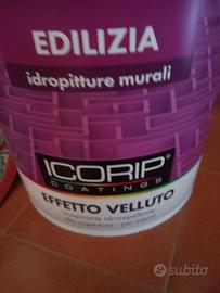 Idropittura Icorip effetto velluto