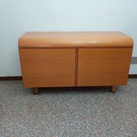 cassettiera con nascondiglio portagioie e specchio