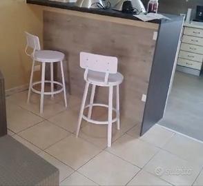 2  sgabelli da bar