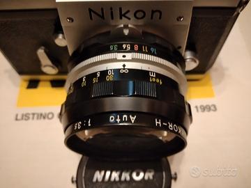 NIKKOR F 28 mm f 3.5 Serie H Grandangolo 1964