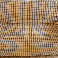 Divano letto a quadri