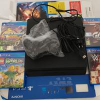playstation 4 completa di 1 controller e 4 giochi