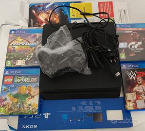 playstation 4 completa di 1 controller e 4 giochi
