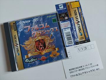 Falcom Classics Sega Saturn SS NTSC-J spine card