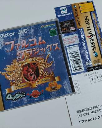 Falcom Classics Sega Saturn SS NTSC-J spine card